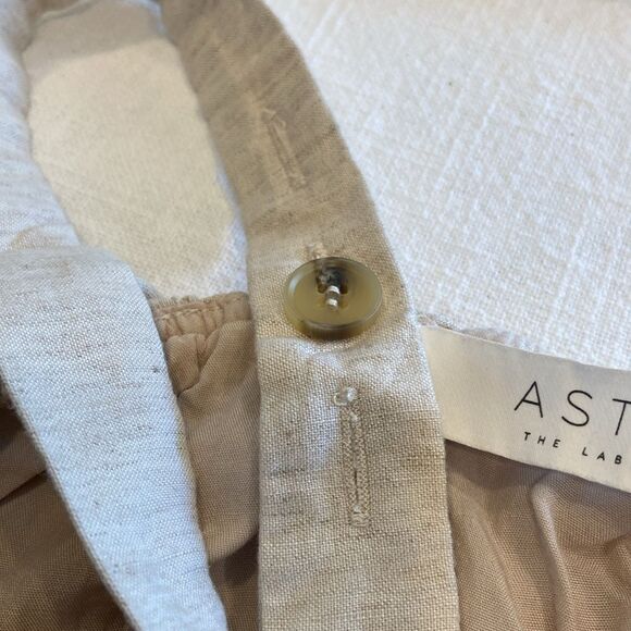 ASTR the Label NWT Wide Leg Cream Jumpsuit XL - Picture 8 of 9